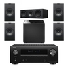 Denon AVR-X2700H AV Receiver & KEF Q150 5.1 Speaker Package Black