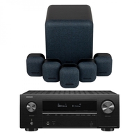 Denon AVR-X2700H AV Receiver & MASS 5.1 Speaker Package Black