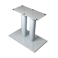 Fisual Dynami Centre Speaker Stand 450mm (Single) Gloss White - Nearly New