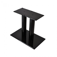 Fisual Dynami Gloss Black Centre Speaker Stand 450mm (Single) - Nearly New
