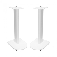 Fisual Dynami Uno Gloss White Speaker Stands 600mm (Pair)