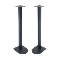 Fisual Dynami Uno Matte Black Speaker Stands 900mm (Pair) - Nearly New