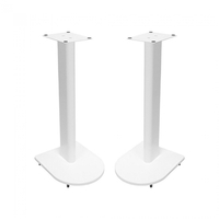 Fisual Dynami Uno Matte White Speaker Stands 600mm (Pair) - Nearly New