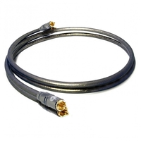 Fisual Havana Custom Made Stereo Phono/RCA Cable (Pair) 2m