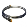 Fisual Havana XL Custom Made Stereo Phono/RCA Cable (Pair) 1m