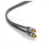 Fisual Rio Custom Made Stereo Phono Cable w/ Havana Plugs 10m (Pair)
