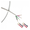 Fisual S-Flex Bi-Wire 4 x 2.5mm Speaker Cable w/Surefix Banana 1m