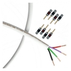 Fisual S-Flex Bi-Wire 4x2.5mm Speaker Cable w/Metal Airloc Banana 1m