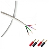 Fisual S-Flex Bi-Wire 4x2.5mm Speaker Cable w/Plastic AirlocBanana5m