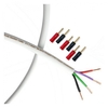 Fisual S-Flex BiWire 4x2.5mm Speaker Cable w/S to A Plastic Airloc3m