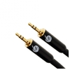 Fisual S-Flex Black Custom Made 3.5mm Jack To Jack Cable 7m