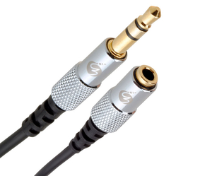 Fisual S-Flex Mini 3.5mm Jack Extension Cable 0.3m