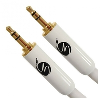 Fisual S-Flex White Custom Made 3.5mm Jack To Jack Cable 7m