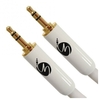 Fisual S-Flex White Custom Made 3.5mm Jack To Jack Cable 7m