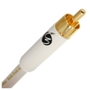 Fisual S-Flex White Custom Made Subwoofer Cable 2m