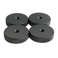 Fisual Speaker Spike Shoes (4 Pack) Black