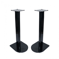 Fisual Uno Speaker Floor Stands 750mm Gloss Black (Pair)