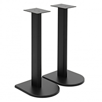 Fisual Uno Speaker Floor Stands 750mm Matte Black (Pair)