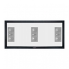 Grandview Cyber Series Fixed Frame Acoustic Transparent 2.35:1 Home Cinema Screen 91 inch (7ft Wide)