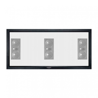 Grandview Cyber Series Fixed Frame Acoustic Transparent 2.35:1 Home Cinema Screen 91 inch (7ft Wide)