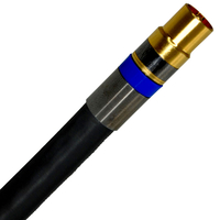 Ixos Dual Shielded Black Custom Made Aerial / Satellite Cable