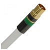 Ixos Quad Shield White Custom Made Aerial / Satellite Cable