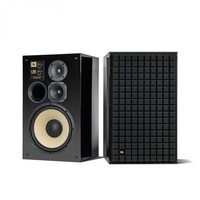 JBL L100 Classic 3-Way Stand Mount Speakers (Pair) Black Gloss