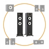 JBL Stage Series Home Cinema Speaker Bundle