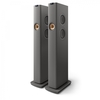 KEF LS60 Wireless Floorstanding Active Speakers (Pair) Titanium