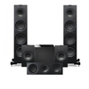 KEF Q750 5.1 Large Speaker Package w/ Kube 12b Subwoofer Black
