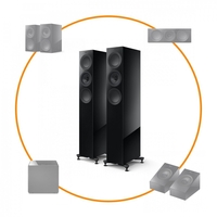 KEF R Meta Series Home Cinema Speaker Bundle