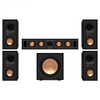 Klipsch R-40M 5.1 Speaker Package Black