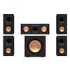 Klipsch R-50M 5.1 Speaker Package Black
