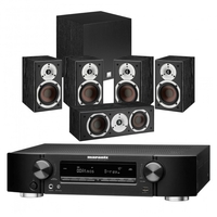 Marantz NR1711 AV Receiver Black & Spektor 1 5.1 Package Black