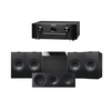 Marantz SR6015 & KEF Q350 5.1 Speaker Package Black