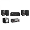 Marantz SR6015 Black & Dali Oberon 3 5.1 Speaker Package Black