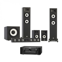 Marantz SR6015 Black & JBL Stage A180 5.1 Speaker Package