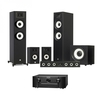 Marantz SR6015 Black & JBL Stage A190 5.1 Speaker Package