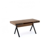 Modica 6341 Desk Natural Walnut