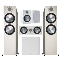 Monitor Audio Bronze 500 & 50 5.1 Package Grey w/ Radius 390