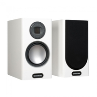 Monitor Audio Gold 100 5G Satin White Bookshelf Speakers (Pair) - Nearly New