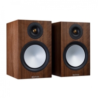 Monitor Audio Silver 100 7G Natural Walnut Bookshelf Speakers (Pair) - Nearly New