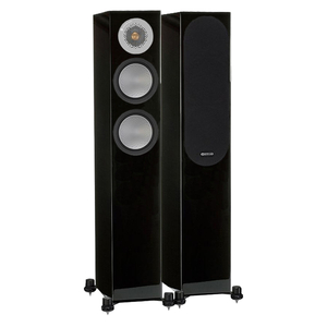 Monitor Audio Silver 200 Gloss Black Floorstanding Speaker (Pair)