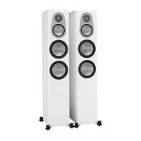 Monitor Audio Silver 300 Satin White Floorstanding Speaker (Pair) - Nearly New