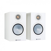 Monitor Audio Silver 50 7G Satin White Bookshelf Speakers (Pair) - Nearly New