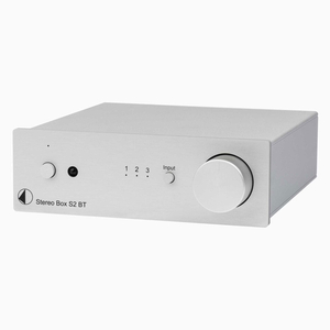 Pro-Ject Stereo Box S2 Silver Integrated Amplifier w/ Bluetooth