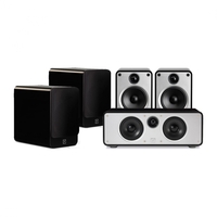 Q Acoustics Concept 20 Gloss Black 5.0 Speaker Package