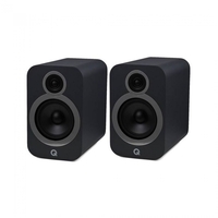 Q Acoustics Q 3030i Bookshelf Speakers (Pair) Graphite Grey - Nearly New