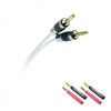 QED Anniversary XT Speaker Cable w/Fisual Surefix Banana 3m