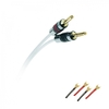 QED Anniversary XT Speaker Cable w/Fisual Surefix Spade Plug 3m